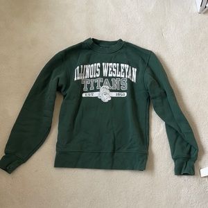 illinois wesleyan crew neck